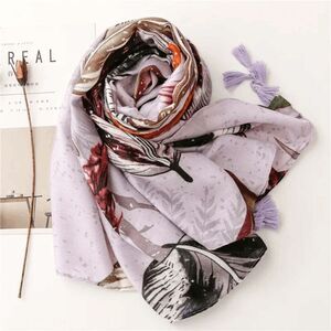 2/$30 Ladies Unique Floral Scarf